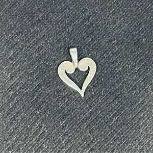 Retired James Avery Heart Pendant